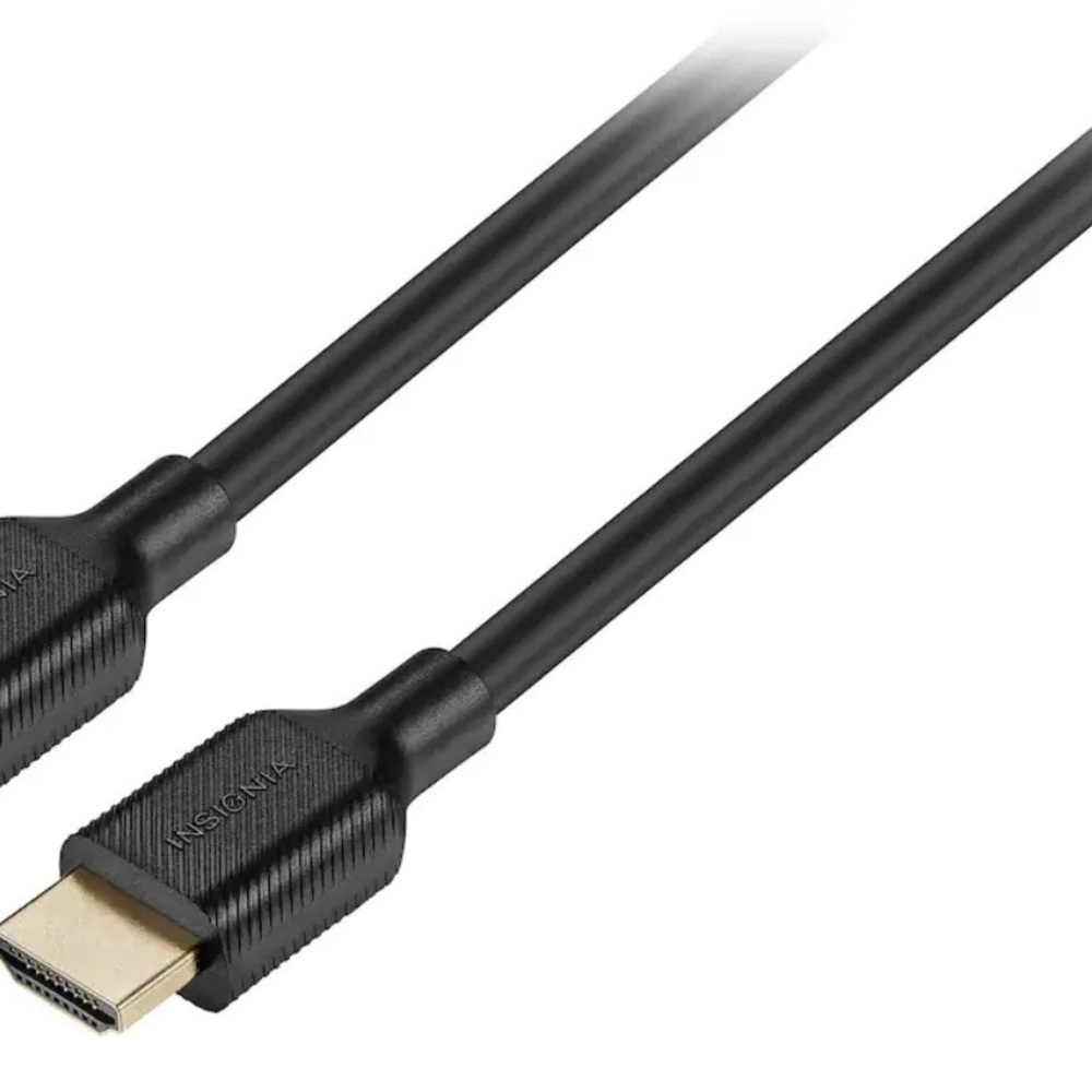 Insignia Black HDMI Cable 6ft- High-Speed AV Connectivity